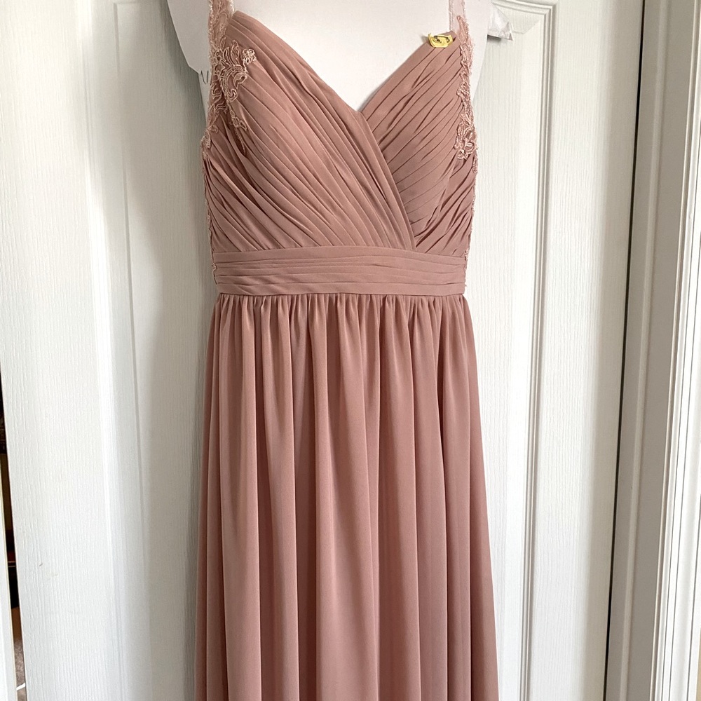 Dusty Rose Bridesmaids Dress